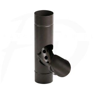 Łapacz deszczówki stalowy ⌀ 90 firmy KROP kolor ciemny brąz